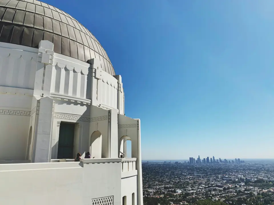 white concrete building — Los Angeles